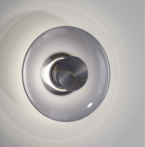 PURE VITRUM 6082-15 Wandleuchte, grau, 1xLED small 26