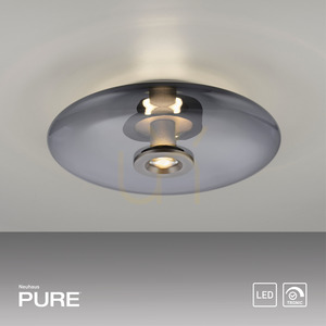 PURE VITRUM 6083-15 Deckenleuchte, grau, 2xLED 13 PURE VITRUM 6083-15 Deckenleuchte, grau, 2xLED small 13