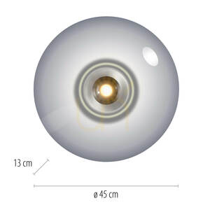 PURE VITRUM 6083-15 Deckenleuchte, grau, 2xLED 8 PURE VITRUM 6083-15 Deckenleuchte, grau, 2xLED small 8