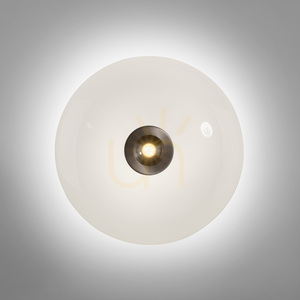 PURE VITRUM 6083-34 Braune Deckenleuchte, 2xLED small 19
