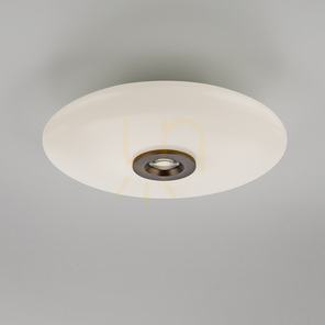 PURE VITRUM 6083-34 Braune Deckenleuchte, 2xLED small 20