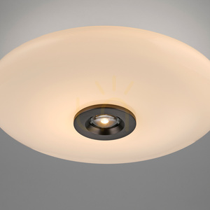 PURE VITRUM 6083-34 Braune Deckenleuchte, 2xLED small 22