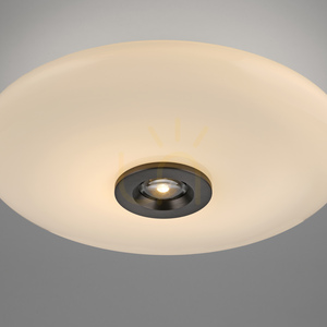 PURE VITRUM 6083-34 Braune Deckenleuchte, 2xLED small 9