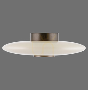 PURE VITRUM 6083-34 Braune Deckenleuchte, 2xLED small 0