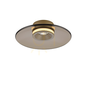 PURE MOON 6094-97 Braune Deckenleuchte, 2xLED small 10