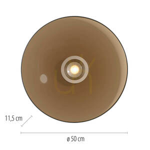 PURE MOON 6095-97 Braune Deckenleuchte, 2xLED 8 PURE MOON 6095-97 Braune Deckenleuchte, 2xLED small 8