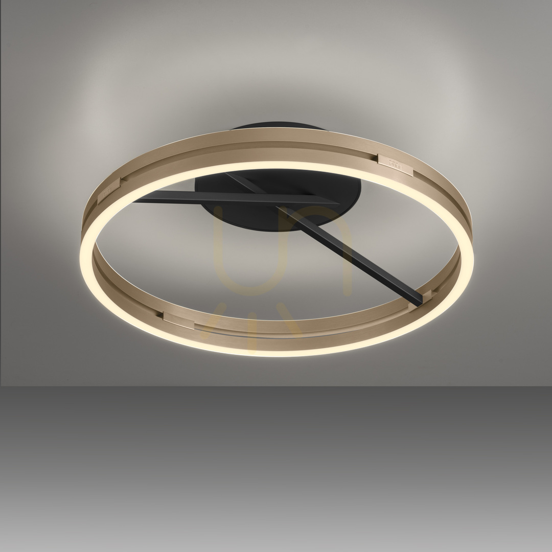 Vorschau PURE LOOP 6552-68 Schwarze Deckenleuchte, 2xLED PURE LOOP 6552-68 Schwarze Deckenleuchte, 2xLED