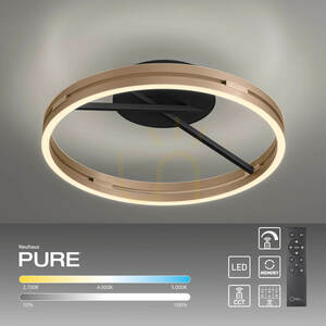 PURE LOOP 6552-68 Schwarze Deckenleuchte, 2xLED 14 PURE LOOP 6552-68 Schwarze Deckenleuchte, 2xLED small 14