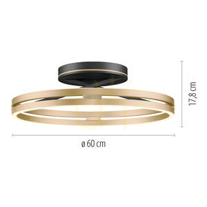 PURE LOOP 6552-68 Schwarze Deckenleuchte, 2xLED 8 PURE LOOP 6552-68 Schwarze Deckenleuchte, 2xLED small 8