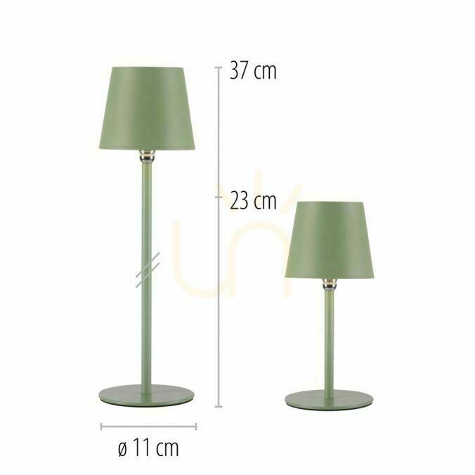 Aussicht BOTERIA 19251-43 Grün 1xLED-Tischlampe BOTERIA 19251-43 Grün 1xLED-Tischlampe