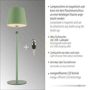 BOTERIA 19251-43 Grün 1xLED-Tischlampe 15 BOTERIA 19251-43 Grün 1xLED-Tischlampe small 15