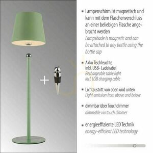 BOTERIA 19251-43 Grün 1xLED-Tischlampe 8 BOTERIA 19251-43 Grün 1xLED-Tischlampe small 8