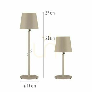 BOTERIA 19251-39 Tischlampe, Sand, 1xLED 11 BOTERIA 19251-39 Tischlampe, Sand, 1xLED small 11