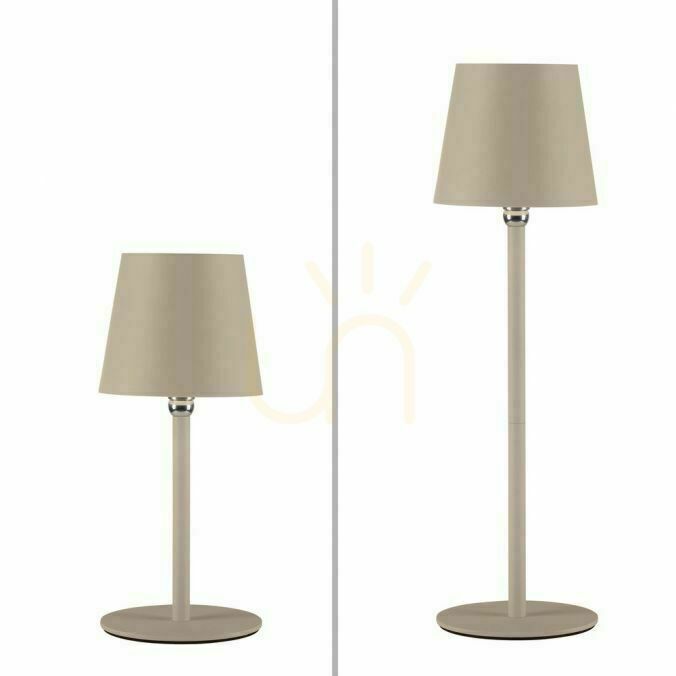 Aussicht BOTERIA 19251-39 Tischlampe, Sand, 1xLED BOTERIA 19251-39 Tischlampe, Sand, 1xLED