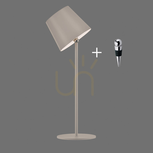 Prüfen BOTERIA 19251-39 Tischlampe, Sand, 1xLED