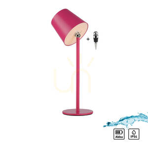 BOTERIA 19251-87 Tischlampe, Rosa, 1xLED small 12