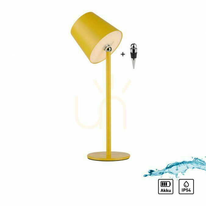 Aussicht BOTERIA 19251-81 Tischlampe, gelb, 1xLED BOTERIA 19251-81 Tischlampe, gelb, 1xLED