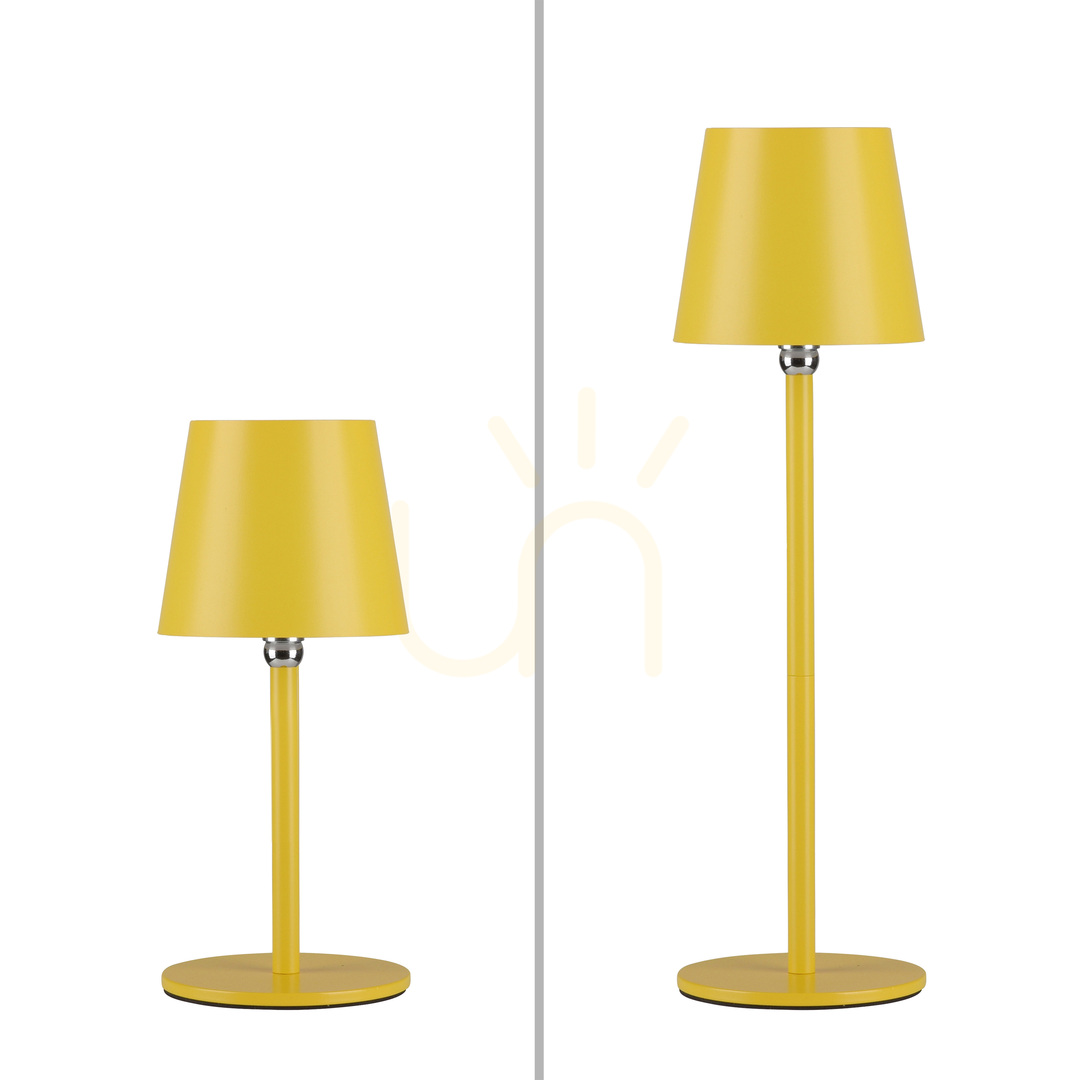 Prüfen BOTERIA 19251-81 Tischlampe, gelb, 1xLED BOTERIA 19251-81 Tischlampe, gelb, 1xLED