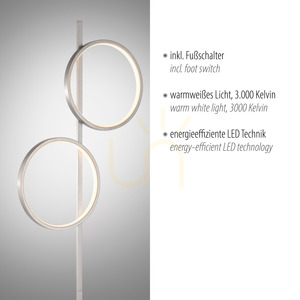 MINI RITUS 15396-21 Stehlampe, Silber, 2xLED 3 MINI RITUS 15396-21 Stehlampe, Silber, 2xLED small 3