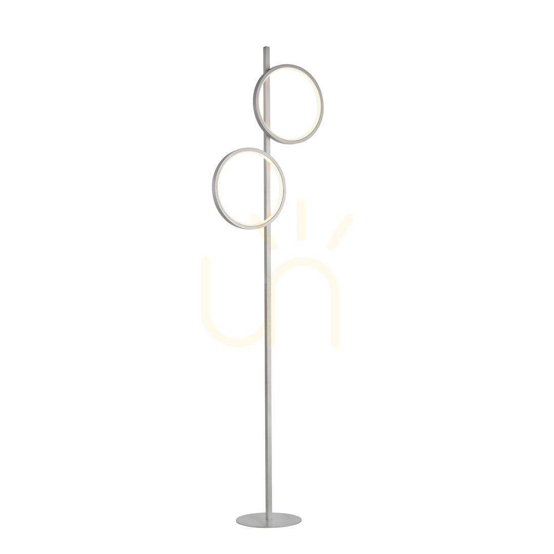Vorschau MINI RITUS 15396-21 Stehlampe, Silber, 2xLED MINI RITUS 15396-21 Stehlampe, Silber, 2xLED
