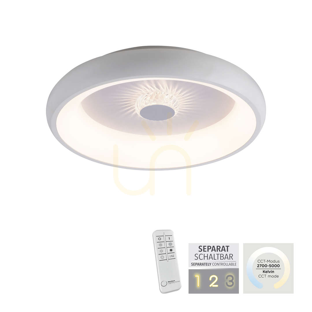 Aussicht VERTIGO 14384-16 Deckenleuchte, Weiß, 1xLED VERTIGO 14384-16 Deckenleuchte, Weiß, 1xLED
