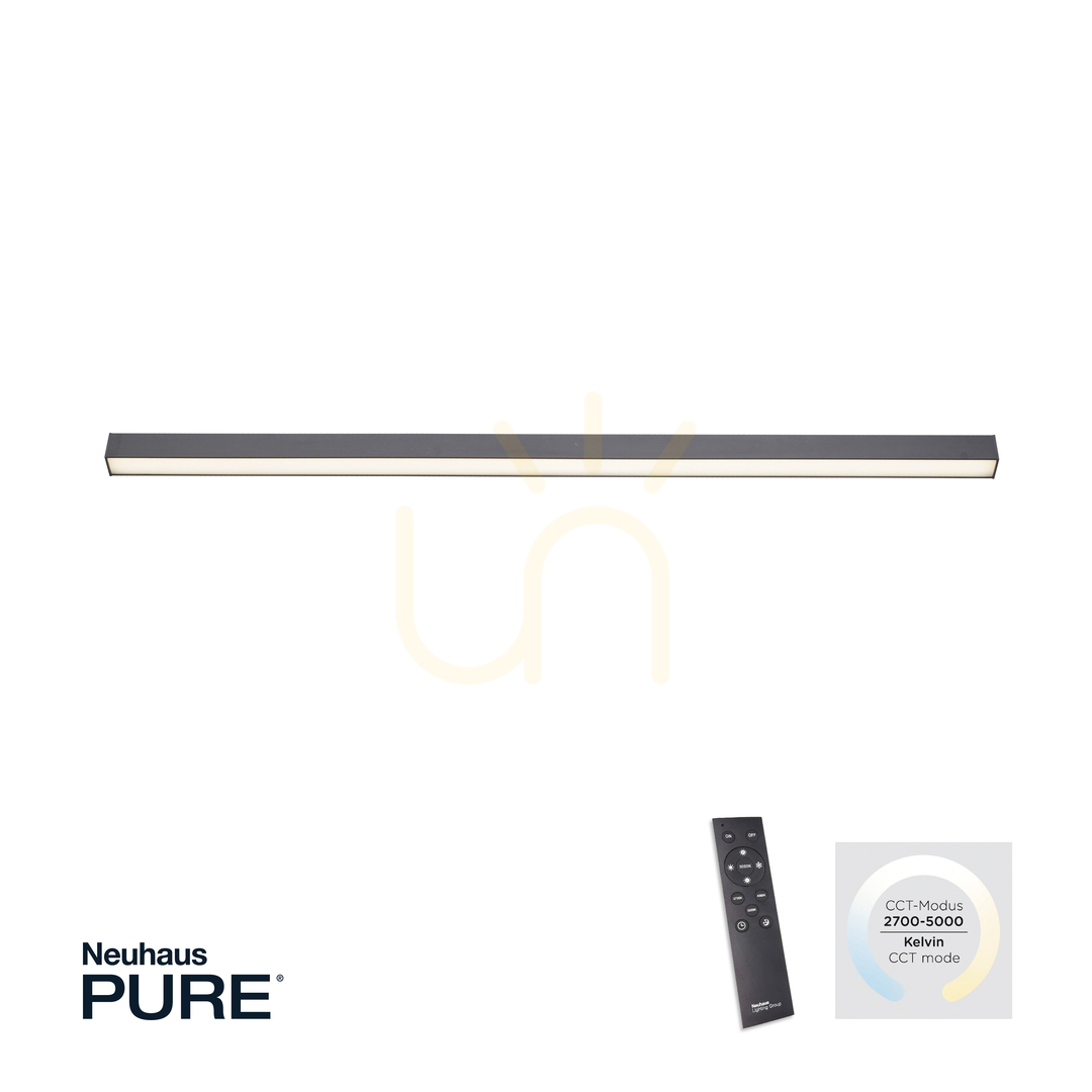 Aussicht PURE-LINES 6021-13 Deckenleuchte, Anthrazit, 1xLED PURE-LINES 6021-13 Deckenleuchte, Anthrazit, 1xLED