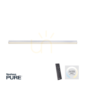 PURE-LINES 6021-95 Silberne Deckenleuchte, 1xLED small 1