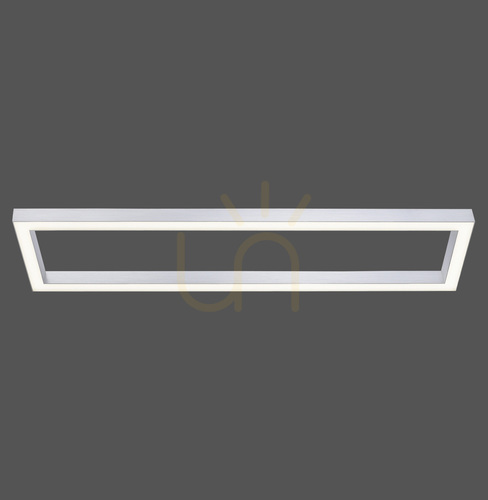 Prüfen PURE-LINES 6023-95 Silberne Deckenleuchte, 1xLED