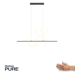 PURE-LITE 8375-13 Anthrazit 1xLED-Pendelleuchte small 1