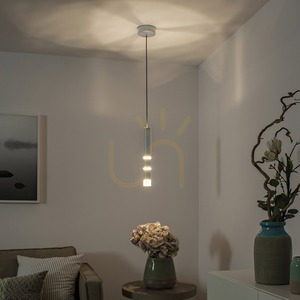 PURE-VEGA 2211-95 Silber 4xLED-Pendelleuchte small 9