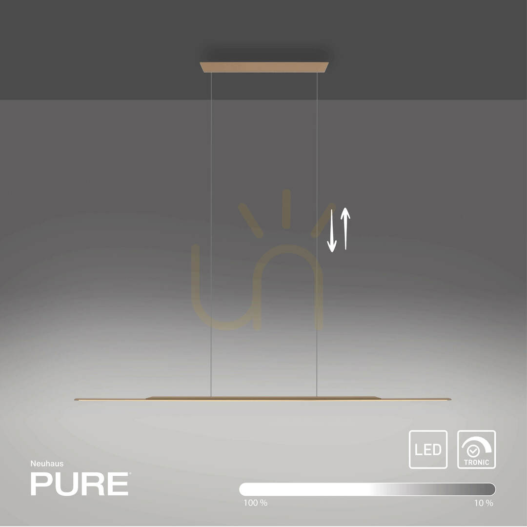 Anzeige PURE SURFACE 2301-97 Braun 1xLED-Pendelleuchte PURE SURFACE 2301-97 Braun 1xLED-Pendelleuchte
