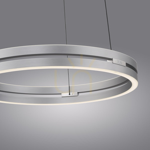 PURE E-LOOP 2550-95 Silber 2xLED-Pendelleuchte small 9