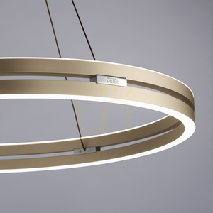 PUREE-LOOP 2551-60 Pendelleuchte aus Messing mit 2 LEDs small 10