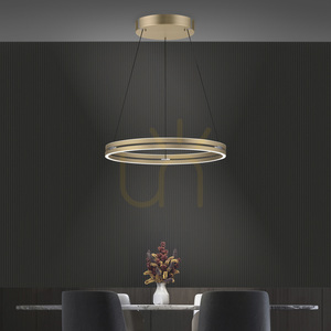 PUREE-LOOP 2551-60 Pendelleuchte aus Messing mit 2 LEDs small 15