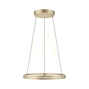 PUREE-LOOP 2551-60 Pendelleuchte aus Messing mit 2 LEDs small 16