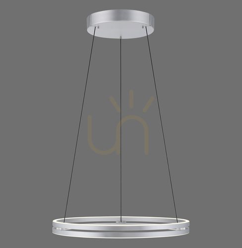 Prüfen PUREE-LOOP 2551-95 Silber 2xLED-Pendelleuchte