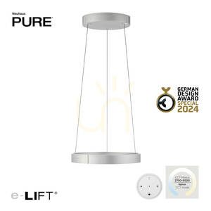PURE E-CLIPSE 2560-95 Silber 2xLED-Pendelleuchte 1 PURE E-CLIPSE 2560-95 Silber 2xLED-Pendelleuchte small 1