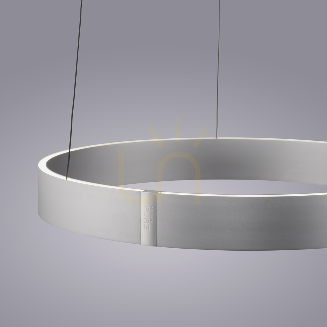 Prüfen PURE E-CLIPSE 2560-95 Silber 2xLED-Pendelleuchte PURE E-CLIPSE 2560-95 Silber 2xLED-Pendelleuchte