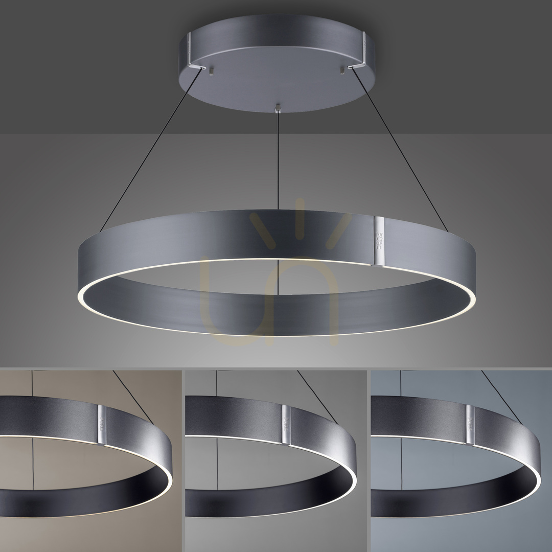 Prüfen PURE E-CLIPSE 2561-15 Grau 2xLED-Pendelleuchte PURE E-CLIPSE 2561-15 Grau 2xLED-Pendelleuchte