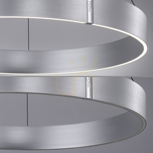 PURE E-CLIPSE 2561-95 Silber 2xLED-Pendelleuchte small 14