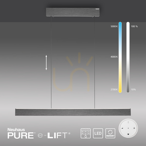PURE E-MOTION 2570-15 Grau 2xLED-Pendelleuchte small 13