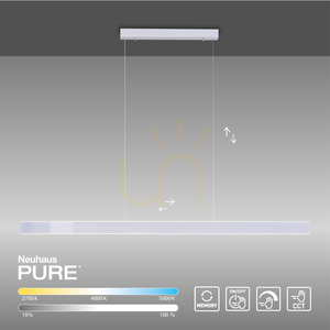 PURE-LUME2738-95 Silberne 1xLED-Hängeleuchte 9 PURE-LUME2738-95 Silberne 1xLED-Hängeleuchte small 9