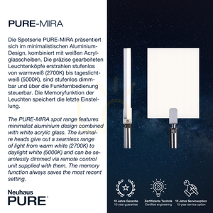 PURE-MIRA 356-18 Stehlampe, Anthrazit, 1xLED 3 PURE-MIRA 356-18 Stehlampe, Anthrazit, 1xLED small 3