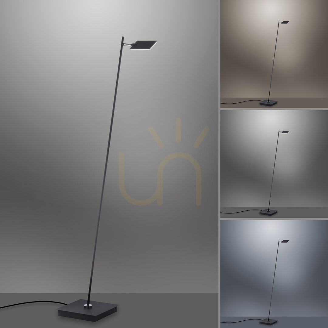 Zeige PURE-MIRA 356-18 Stehlampe, Anthrazit, 1xLED PURE-MIRA 356-18 Stehlampe, Anthrazit, 1xLED