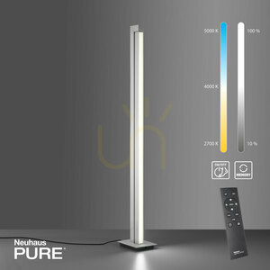 PURE-LINES 421-95 Stehlampe, Silber, 1xLED small 10