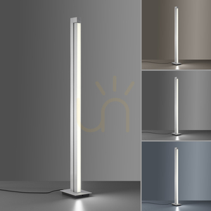 PURE-LINES 421-95 Stehlampe, Silber, 1xLED small 4