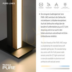 PURE-LINES 451-79 Stehlampe, Holz, 1xLED small 4