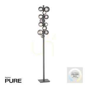 Stehlampe 557-15 Grau 12xLED small 1