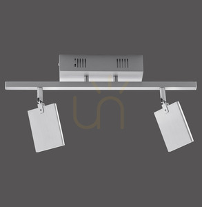 PURE-MIRA 6354-95 Silberne Deckenleuchte, 2xLED 0 PURE-MIRA 6354-95 Silberne Deckenleuchte, 2xLED small 0