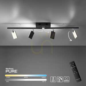 PURE-MIRA 6356-18 Schwarze Deckenleuchte mit 4 LEDs 10 PURE-MIRA 6356-18 Schwarze Deckenleuchte mit 4 LEDs small 10